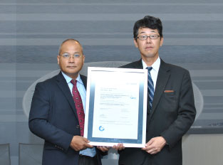 タイ社ISO1002,ISO10004認証取得