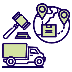Don't know the laws, regulations and other logistics situations of the destination