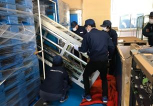 搬入作業訓練