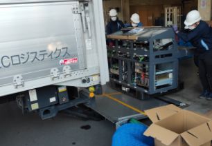 トラック積込訓練