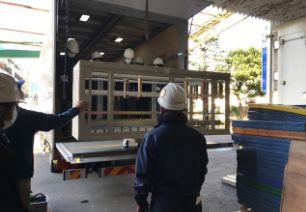 トラック積込訓練